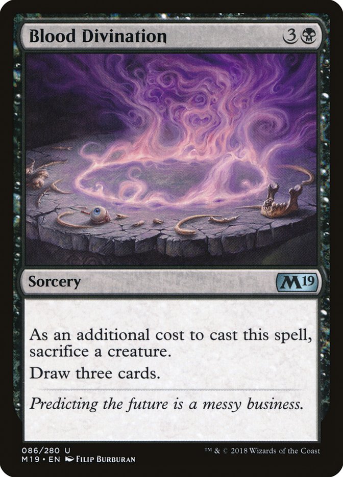 Blood Divination (86) [Core Set 2019] | Odin's Place