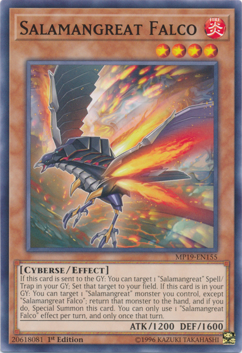 Salamangreat Falco [MP19-EN155] Common | Odin's Place