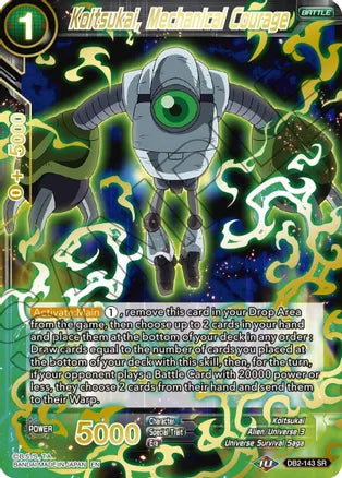 Koitsukai, Mechanical Courage (Gold Stamped) (DB2-143) [Mythic Booster] | Odin's Place
