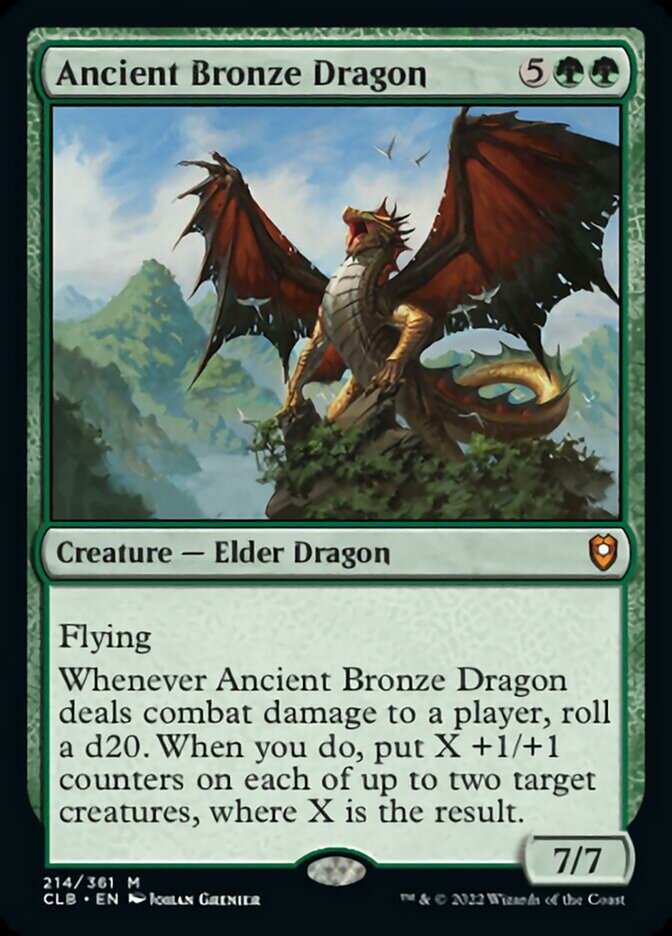 Ancient Bronze Dragon [Commander Legends: Battle for Baldur's Gate] | Odin's Place