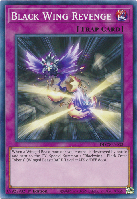 Black Wing Revenge [DLCS-EN033] Common | Odin's Place