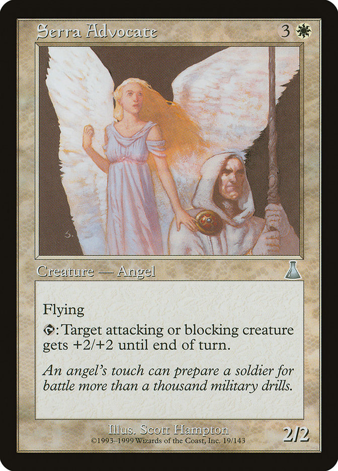 Serra Advocate (19) [Urza's Destiny] | Odin's Place