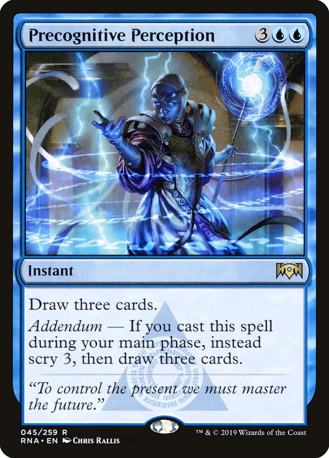 Precognitive Perception (45) [Ravnica Allegiance] | Odin's Place