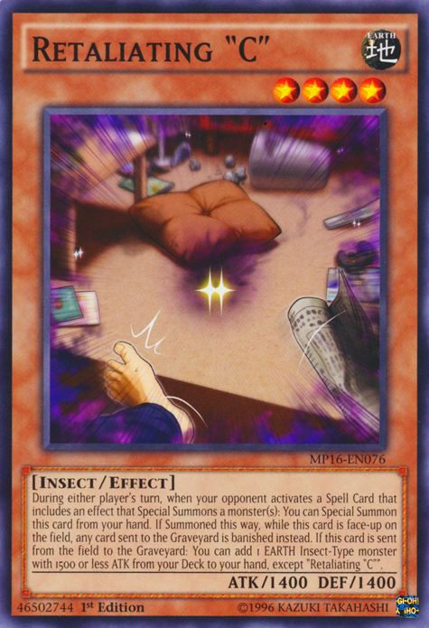 Retaliating "C" [MP16-EN076] Common | Odin's Place