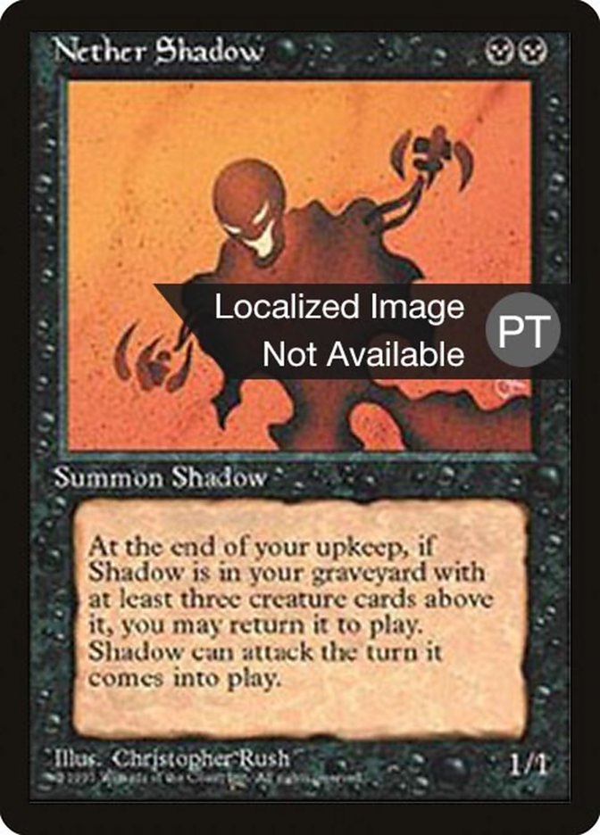 Nether Shadow [Fourth Edition (Foreign Black Border)] | Odin's Place
