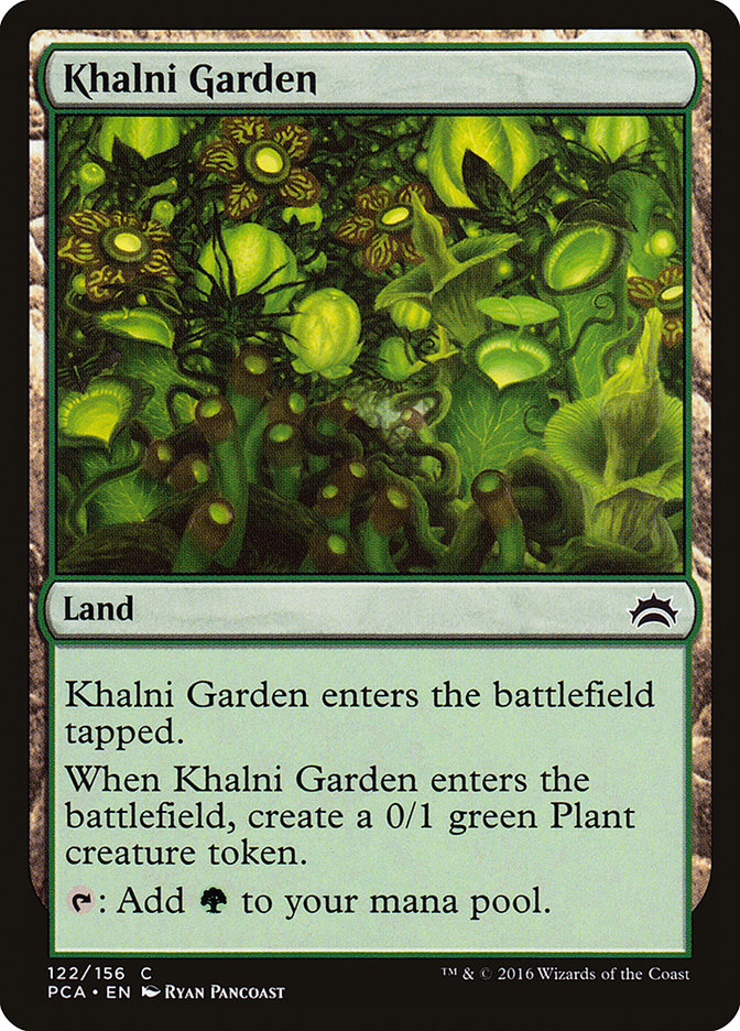 Khalni Garden (122) [Planechase Anthology] | Odin's Place