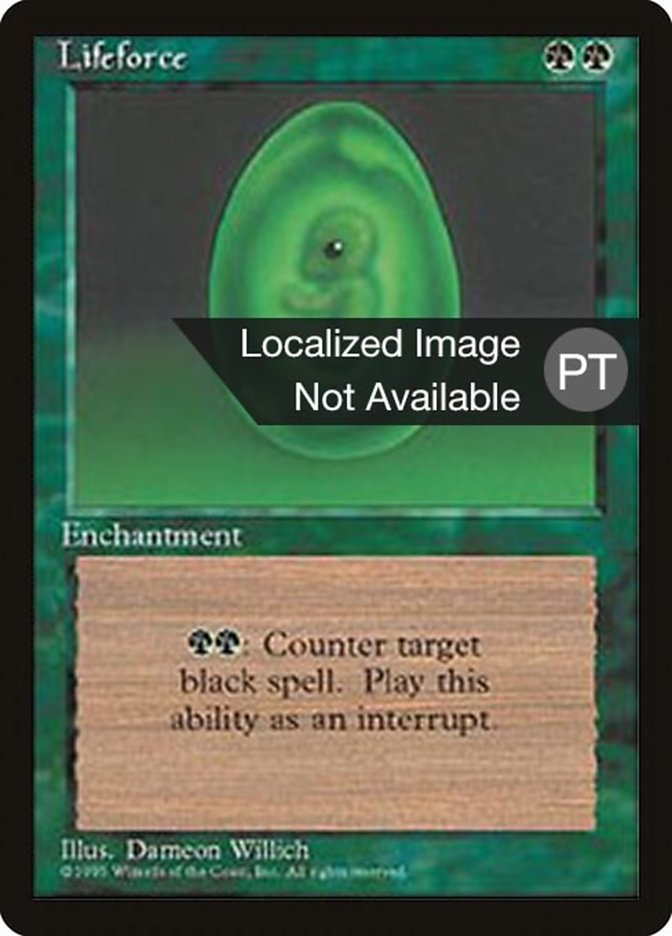 Lifeforce [Fourth Edition (Foreign Black Border)] | Odin's Place