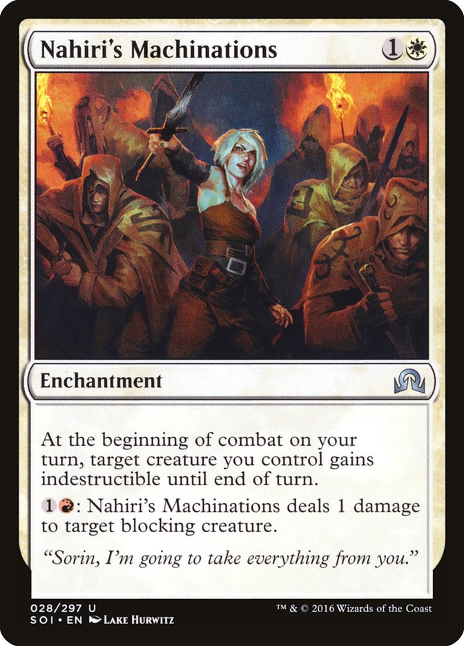 Nahiri's Machinations (28) [Shadows over Innistrad] | Odin's Place