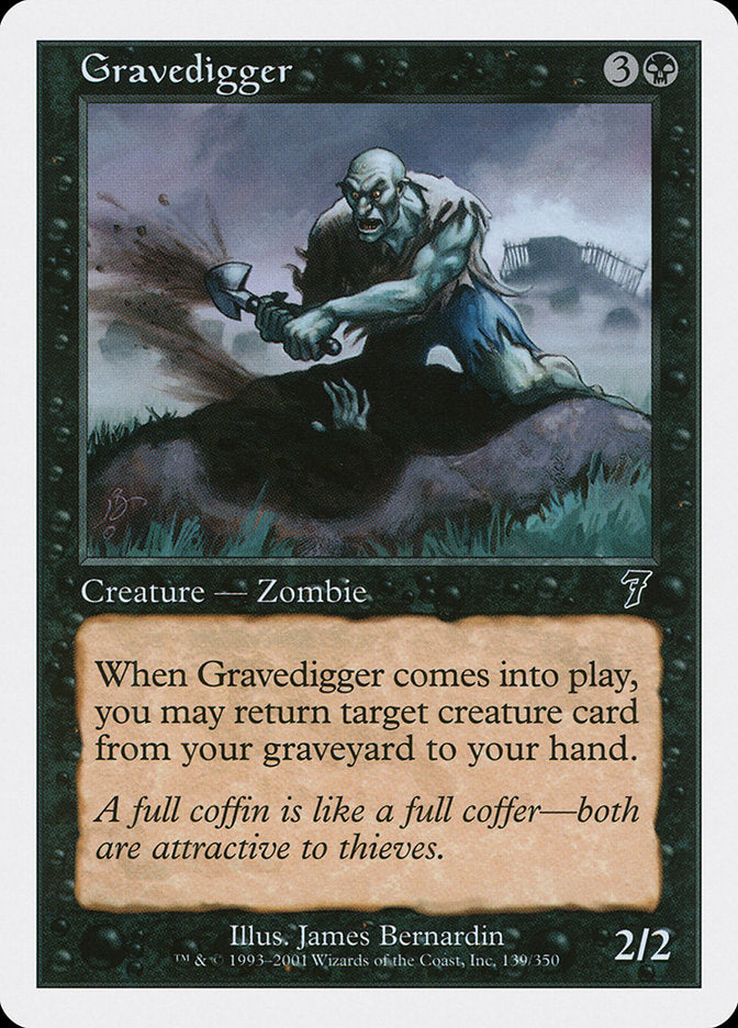 Gravedigger (139) [Seventh Edition] | Odin's Place