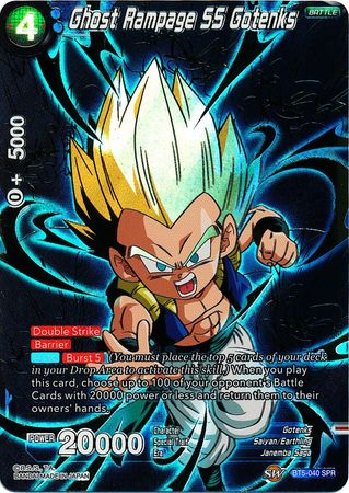 Ghost Rampage SS Gotenks (SPR) (BT5-040) [Miraculous Revival] | Odin's Place