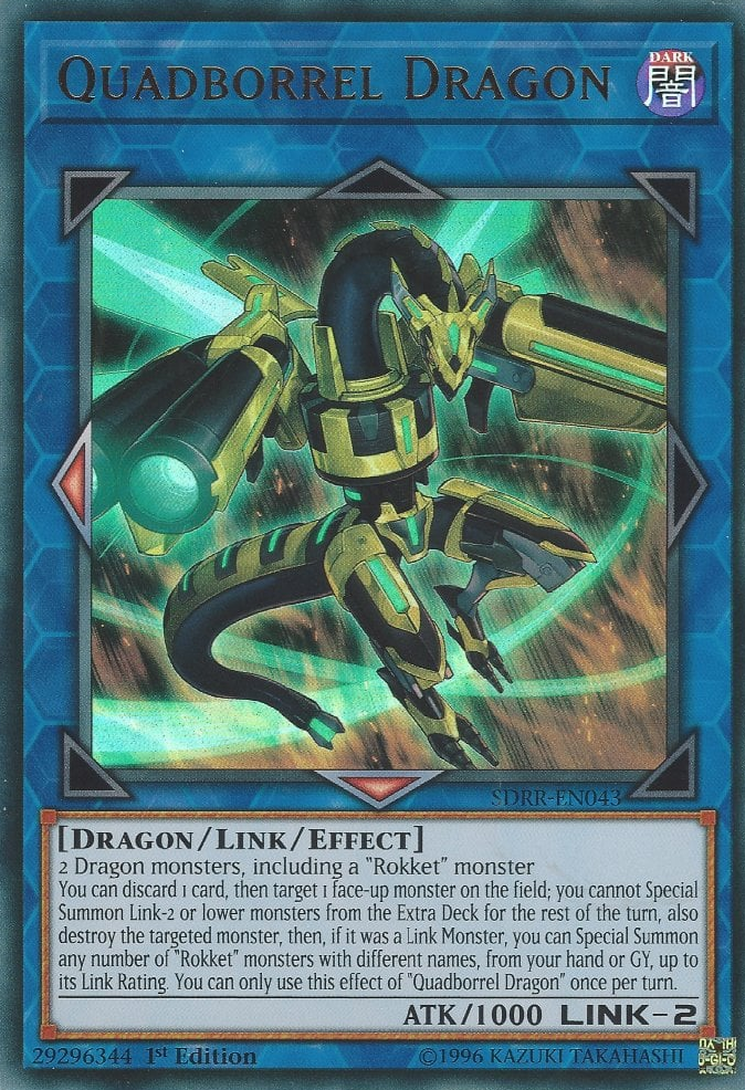 Quadborrel Dragon [SDRR-EN043] Ultra Rare | Odin's Place
