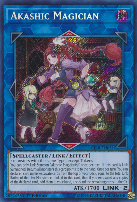 Akashic Magician [CIBR-EN051] Secret Rare | Odin's Place