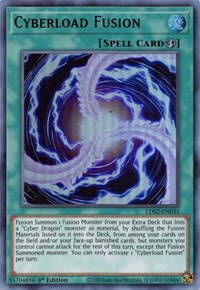 Cyberload Fusion (Green) [LDS2-EN035] Ultra Rare | Odin's Place