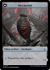 Incubator // Phyrexian (17) Double-Sided Token [March of the Machine Tokens] | Odin's Place