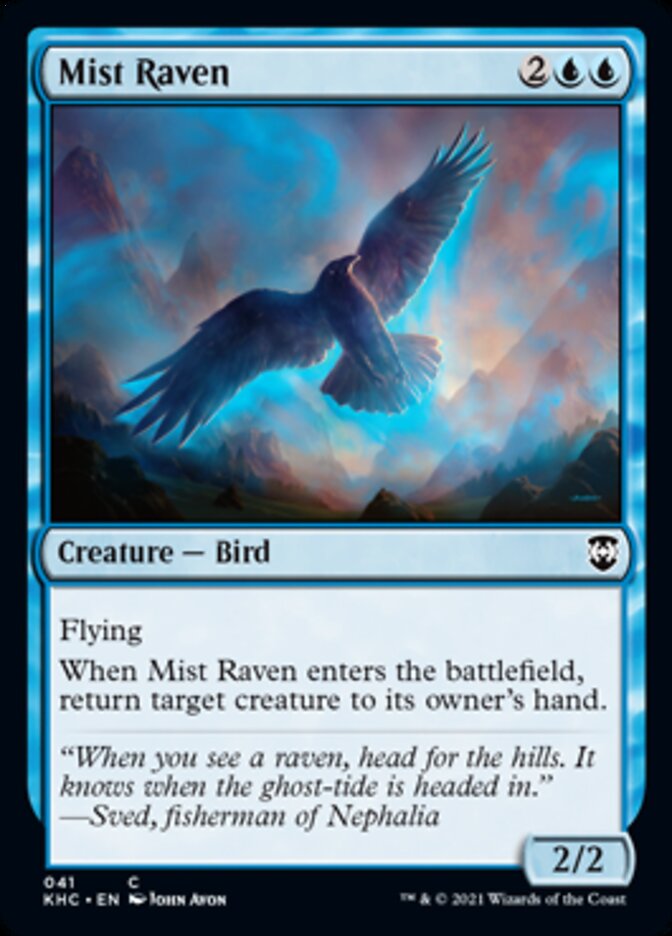 Mist Raven [Kaldheim Commander] | Odin's Place