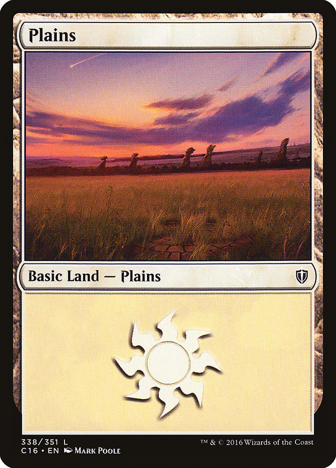 Plains (338) [Commander 2016] | Odin's Place
