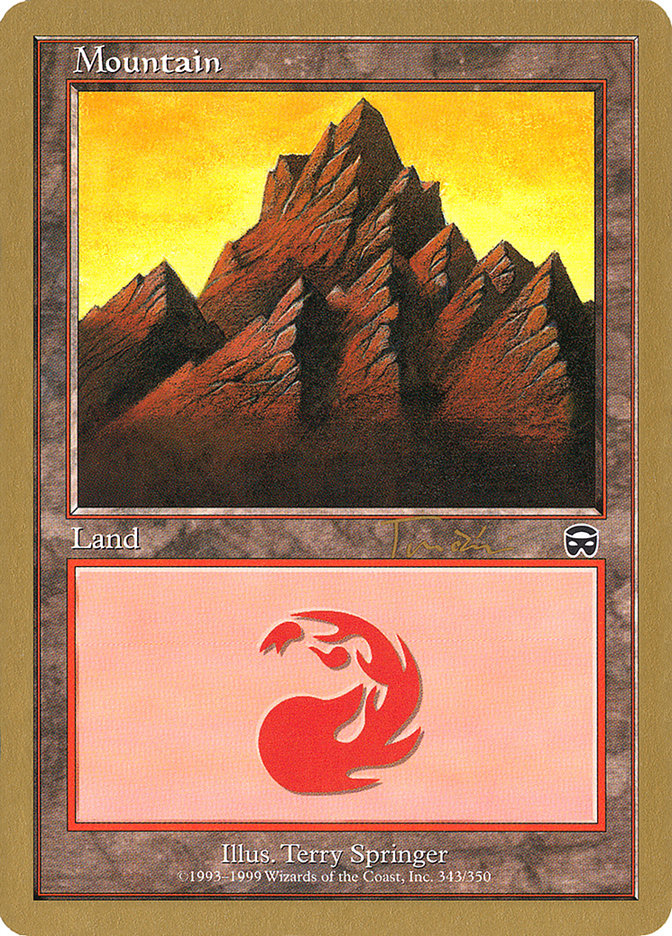 Mountain (jt343) (Jan Tomcani) (MMQ) [World Championship Decks 2001] | Odin's Place