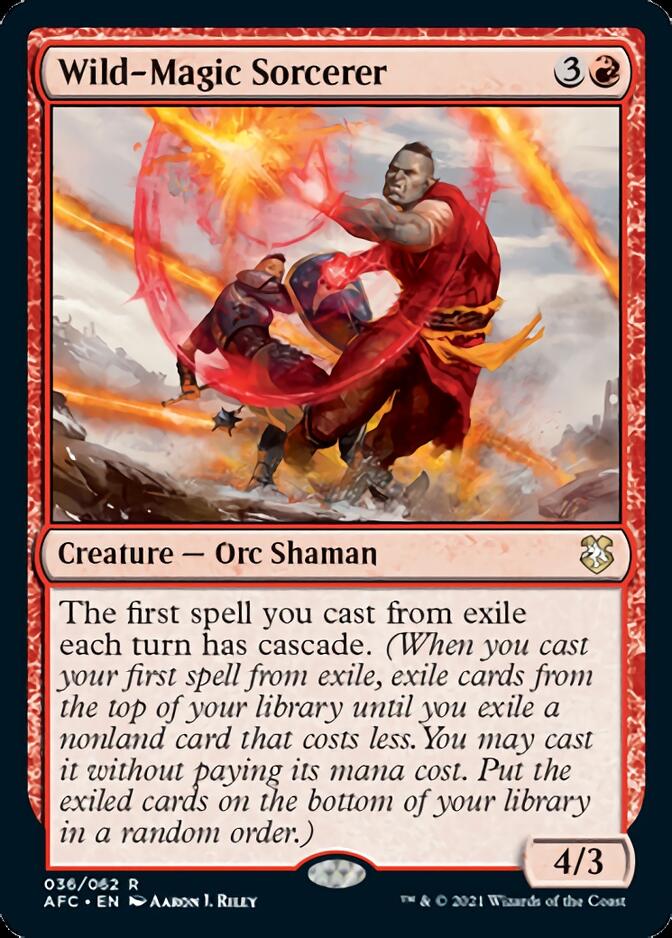 Wild-Magic Sorcerer [Dungeons & Dragons: Adventures in the Forgotten Realms Commander] | Odin's Place