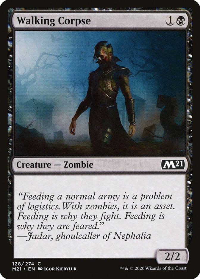 Walking Corpse [Core Set 2021] | Odin's Place