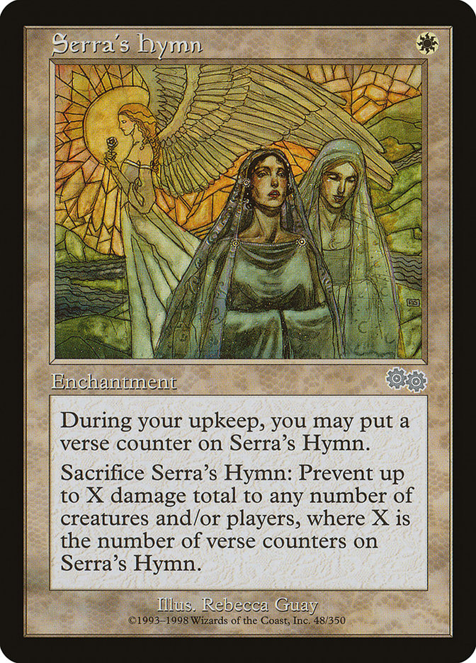 Serra's Hymn (48) [Urza's Saga] | Odin's Place