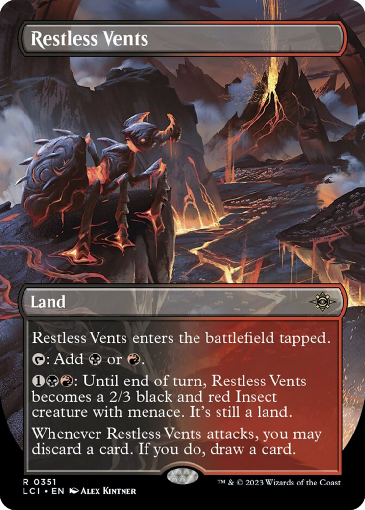Restless Vents (Borderless) [The Lost Caverns of Ixalan] | Odin's Place