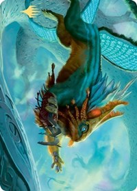 Toski, Bearer of Secrets Art Card (Gold-Stamped Signature) [Kaldheim Art Series] | Odin's Place