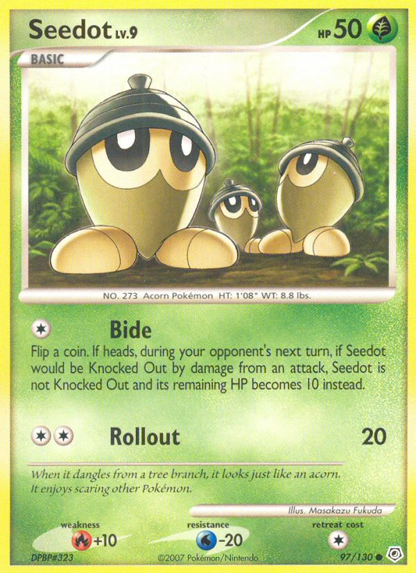 Seedot (97/130) [Diamond & Pearl: Base Set] | Odin's Place