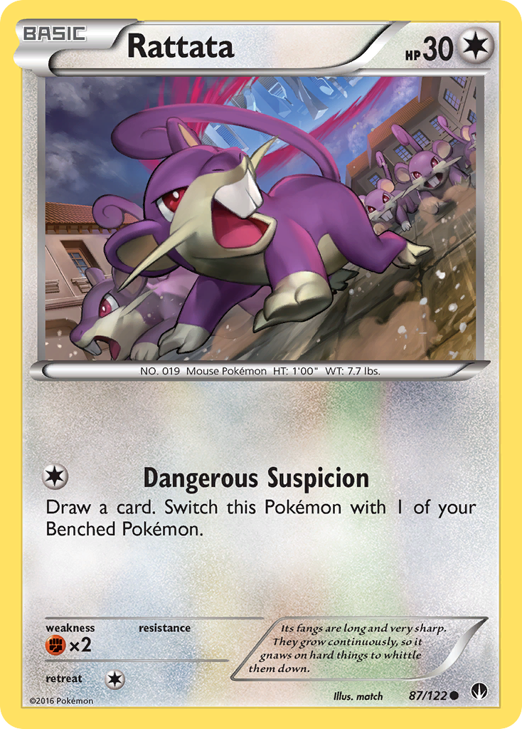 Rattata (87/122) [XY: BREAKpoint] | Odin's Place
