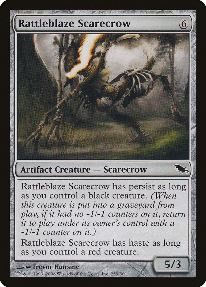 Rattleblaze Scarecrow (259) [Shadowmoor] | Odin's Place
