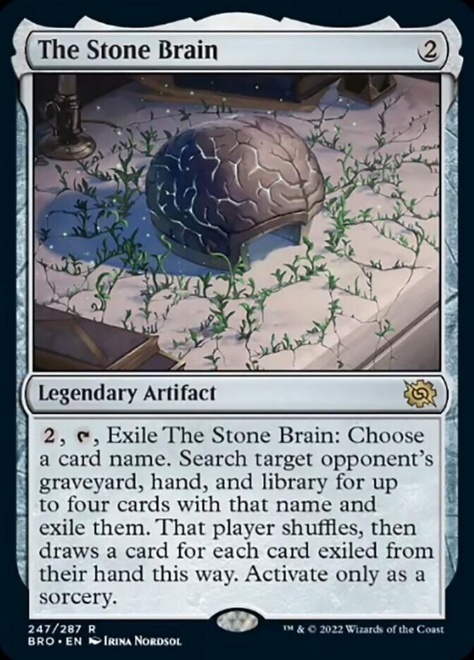 The Stone Brain [The Brothers' War] | Odin's Place