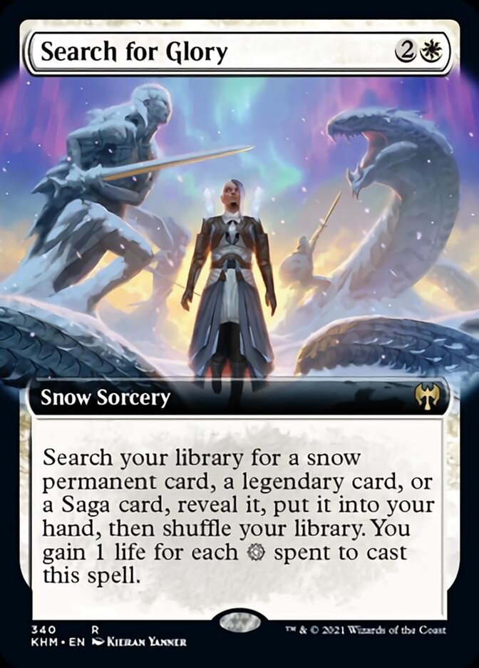 Search for Glory (Extended Art) [Kaldheim] | Odin's Place