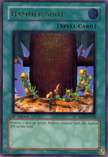 Hammer Shot [SOD-EN038] Ultimate Rare | Odin's Place