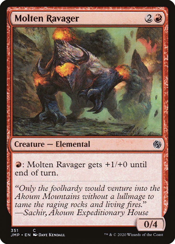Molten Ravager [Jumpstart] | Odin's Place