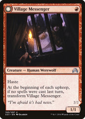Village Messenger // Moonrise Intruder [Shadows over Innistrad] | Odin's Place