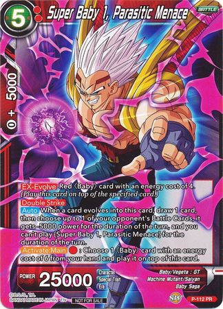 Super Baby 1, Parasitic Menace (Power Booster) (P-112) [Promotion Cards] | Odin's Place
