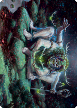 Myojin of Towering Might Art Card [Kamigawa: Neon Dynasty Art Series] | Odin's Place