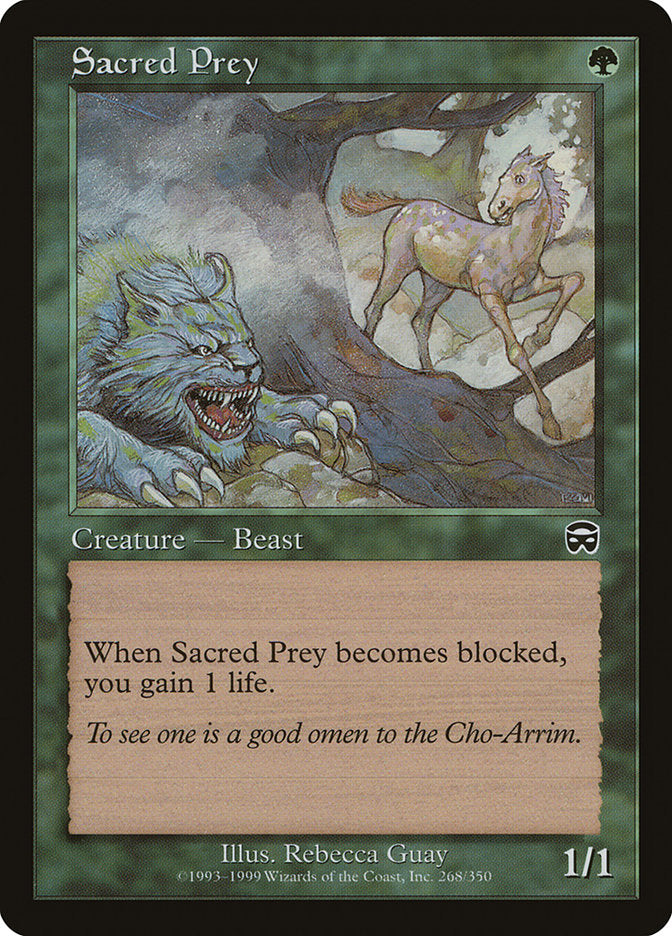 Sacred Prey (268) [Mercadian Masques] | Odin's Place