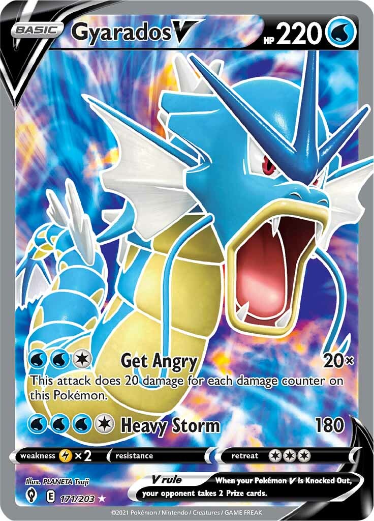 Gyarados V (171/203) [Sword & Shield: Evolving Skies] | Odin's Place
