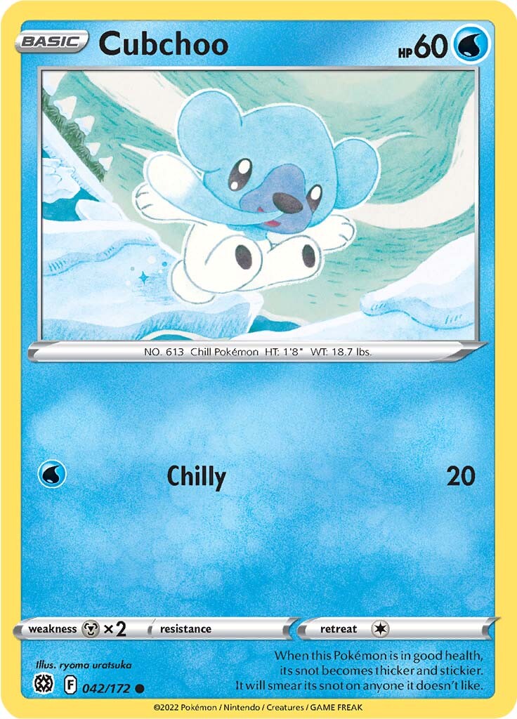 Cubchoo (042/172) [Sword & Shield: Brilliant Stars] | Odin's Place