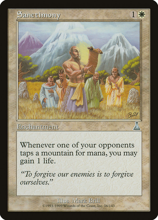 Sanctimony (16) [Urza's Destiny] | Odin's Place
