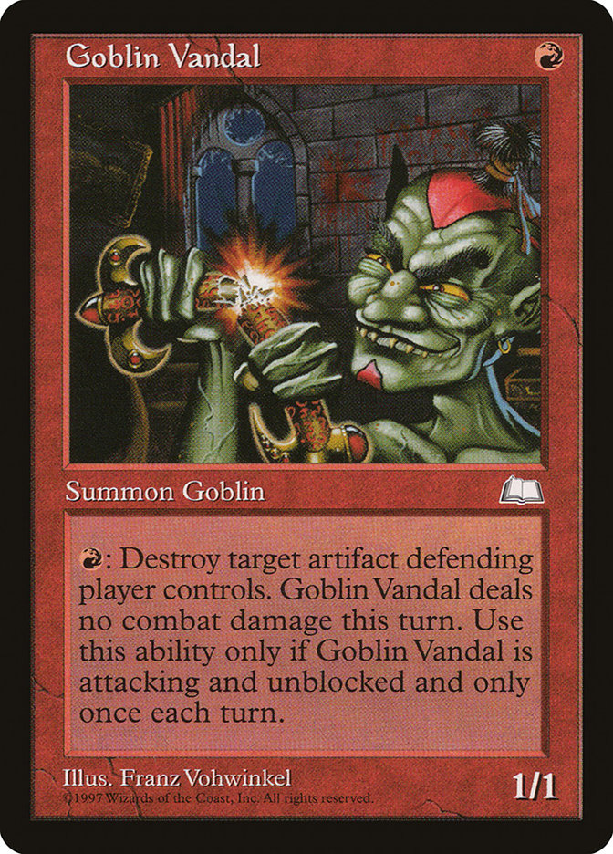 Goblin Vandal (105) [Weatherlight] | Odin's Place