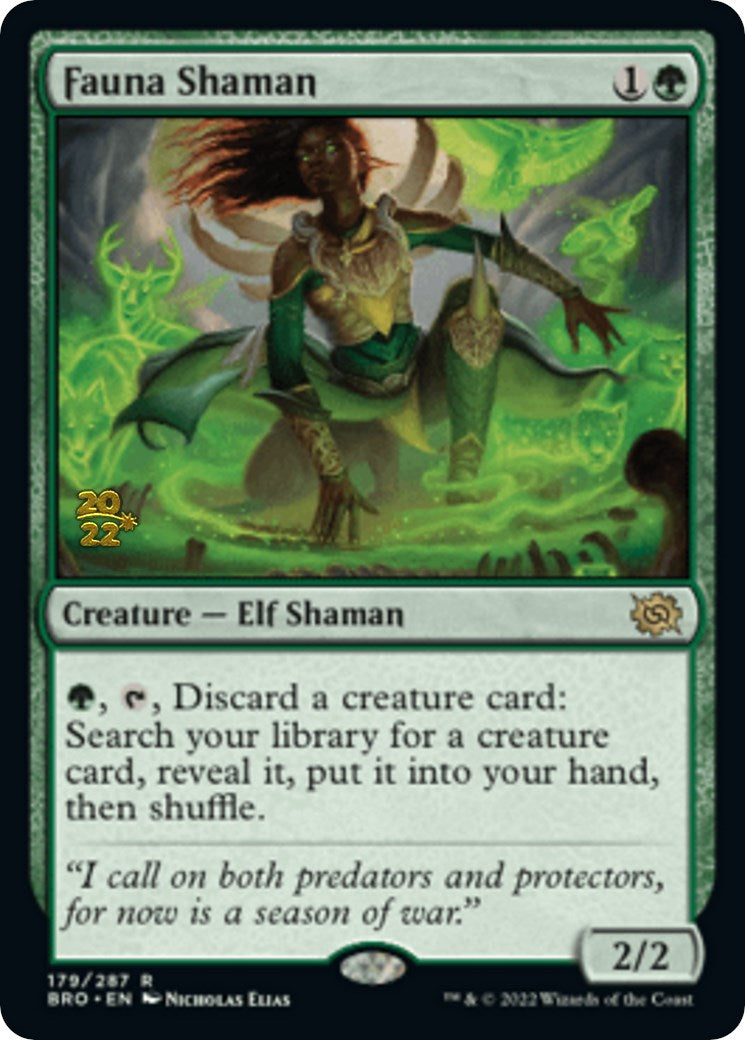Fauna Shaman [The Brothers' War Prerelease Promos] | Odin's Place