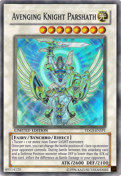 Avenging Knight Parshath [TDGS-ENSP1] Super Rare | Odin's Place