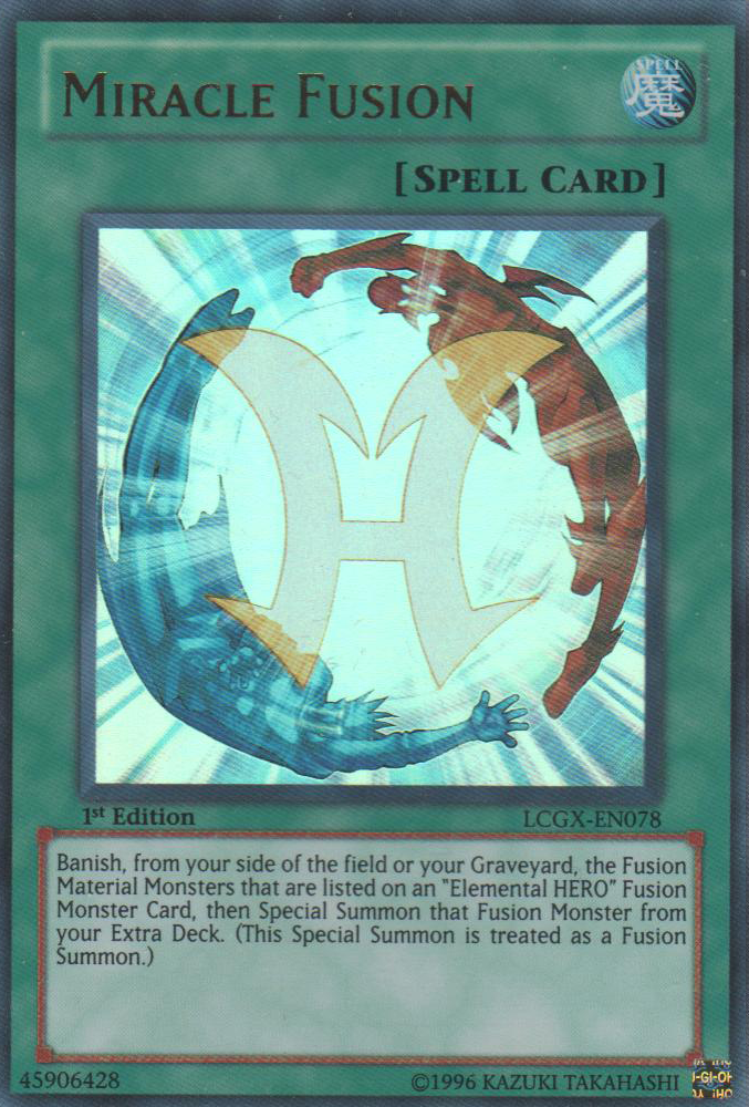 Miracle Fusion [LCGX-EN078] Ultra Rare | Odin's Place