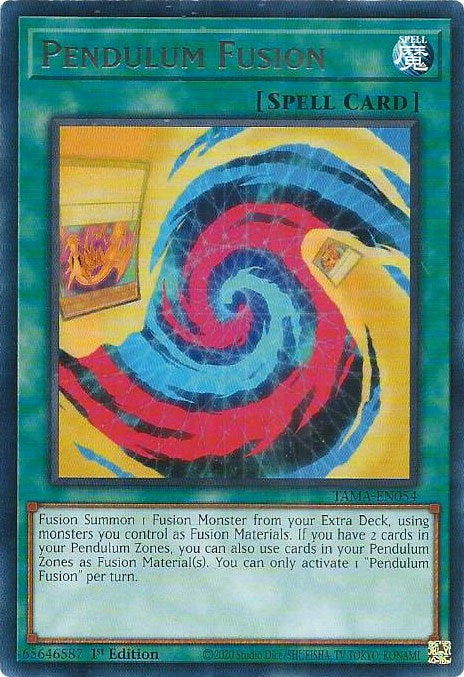 Pendulum Fusion [TAMA-EN054] Rare | Odin's Place