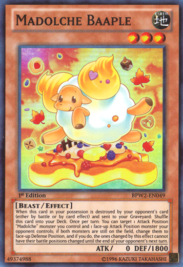 Madolche Baaple [BPW2-EN049] Super Rare | Odin's Place