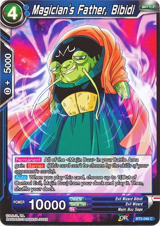 Magician's Father, Bibidi (BT3-046) [Cross Worlds] | Odin's Place