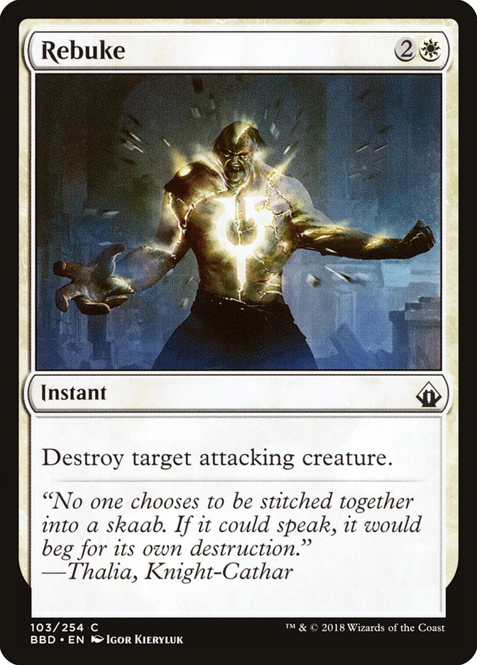 Rebuke (103) [Battlebond] | Odin's Place