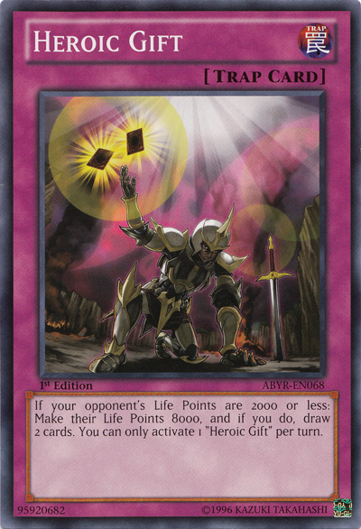 Heroic Gift [ABYR-EN068] Common | Odin's Place