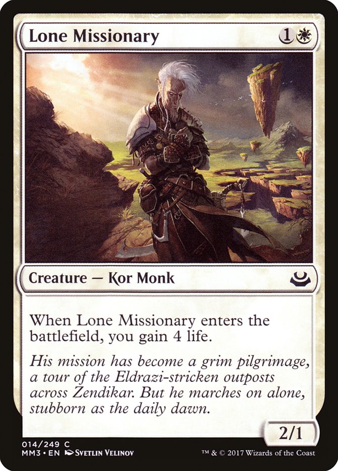 Lone Missionary (14) [Modern Masters 2017] | Odin's Place